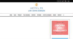Desktop Screenshot of danadobson.com